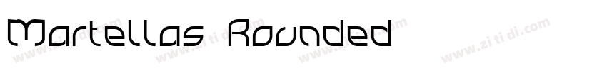 Martellas Rounded字体转换